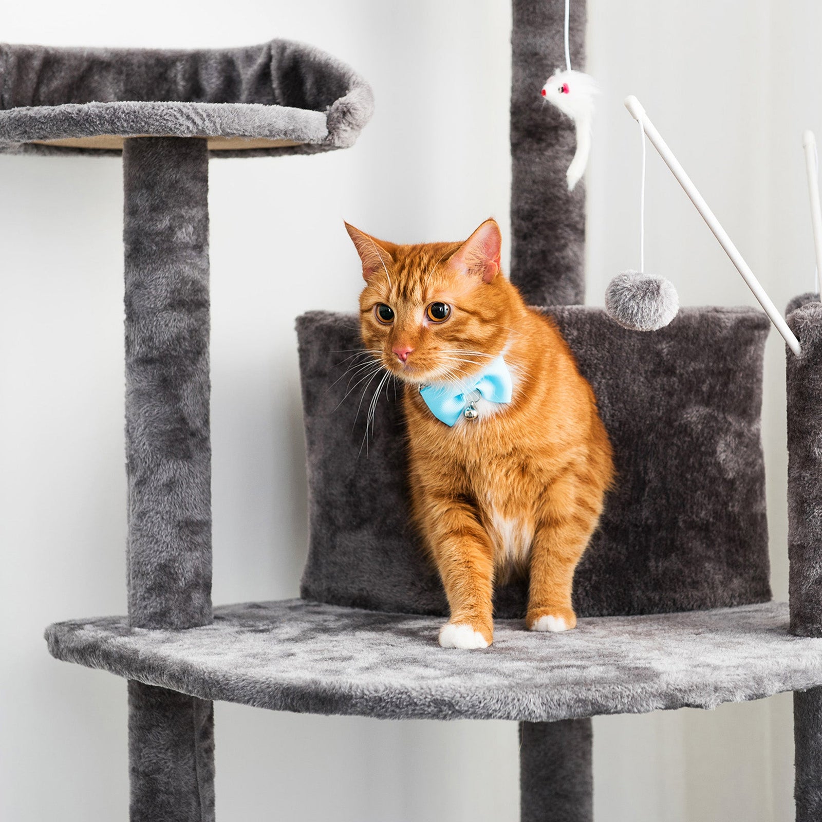 4 Tier Cat Activity Tree And Scratching Post