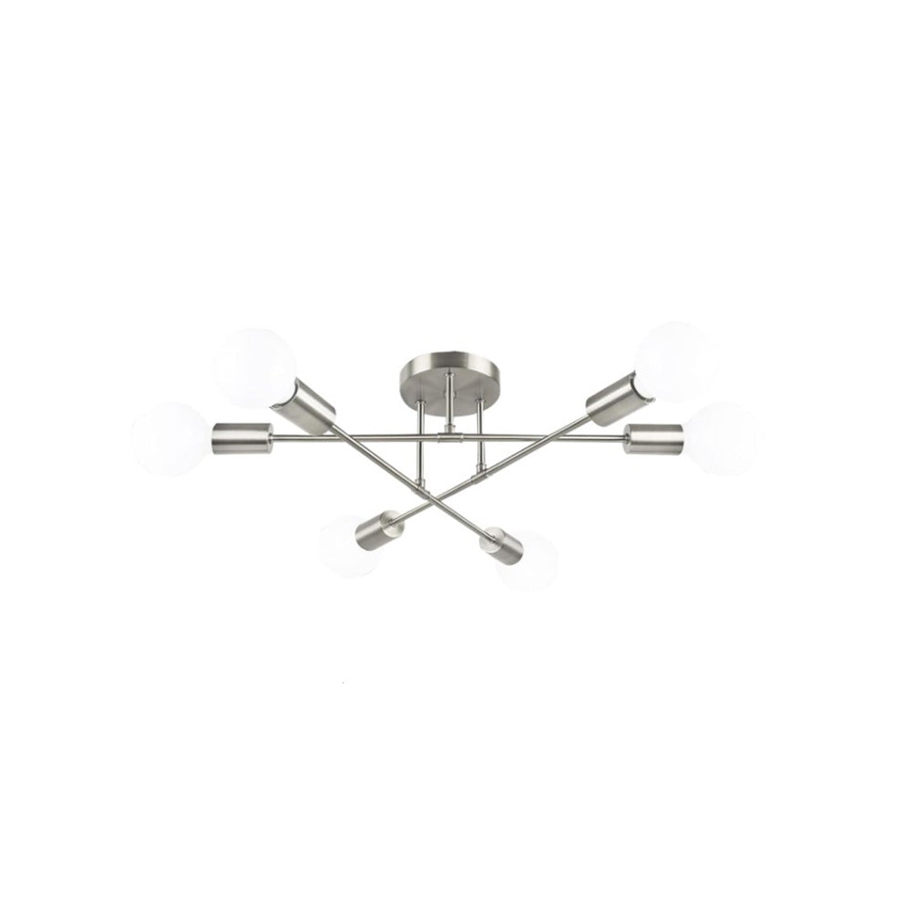 Bath Plus TB+ Modern 6-light E27 Semi-flush Mount Ceiling Light
