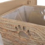 Wooden Dog Treat Box