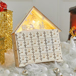 Christmas Advent Calendar With Led Lights