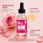 Moroccan Rose Anti-ageing Facial Oil With Hyaluronic Acid & Vitamin C 30ml For Plumping And Moisturising