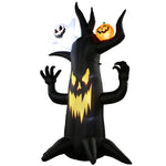 Outsunny 8 Ft Halloween Inflatable Spooky Tree With Built-in Led Lights