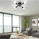 Bath Plus TB+ Modern 4-light Semi-flush Mount Ceiling Light