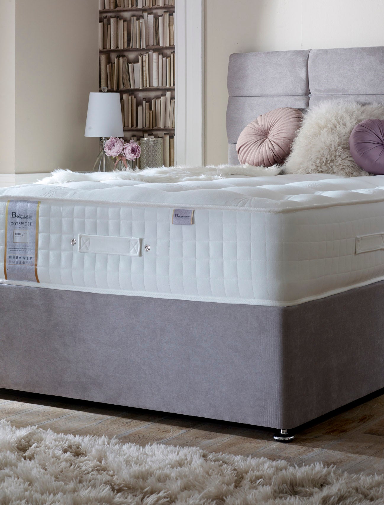 Cotswold 3000 Pocket Sprung Natural Mattress | Small Double | White