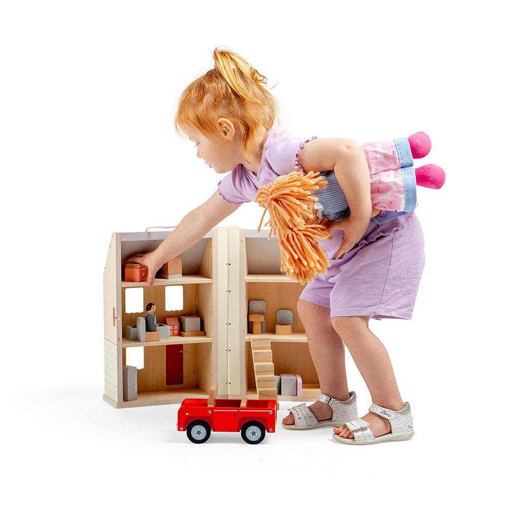 My First Doll House, Wooden Dolls House, Wooden Toys