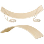 Wood Wobble Board With Ropes For Kids And Adults | Yellow