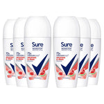 Women Motion Sense Ap Deodorant Rollon 72h Nonstop, Uplifting&fresh 50ml, 6pk | 6