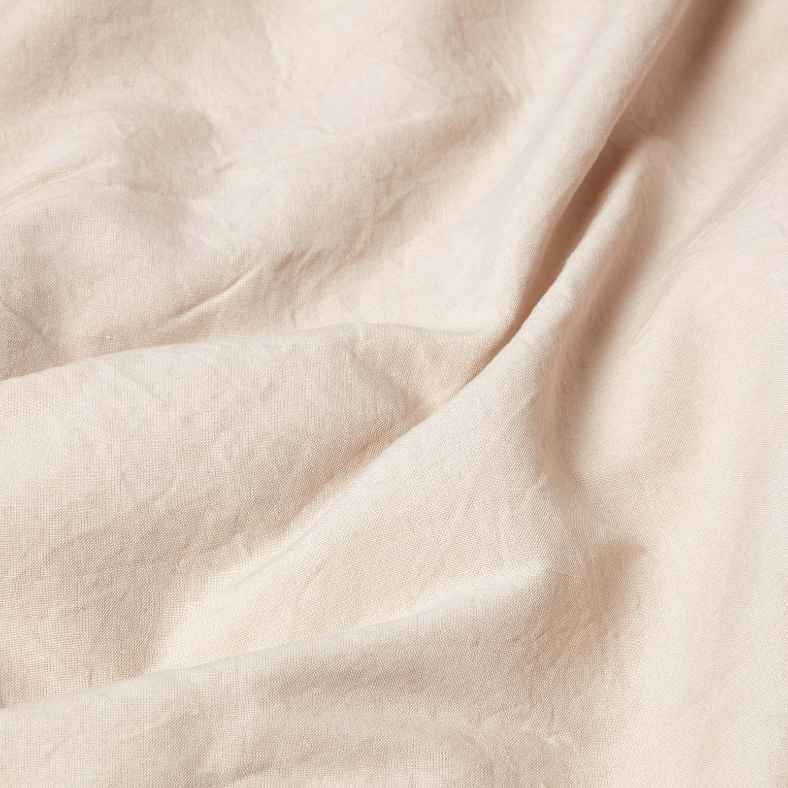 Luxury Linen Fitted Sheet | Double | Natural