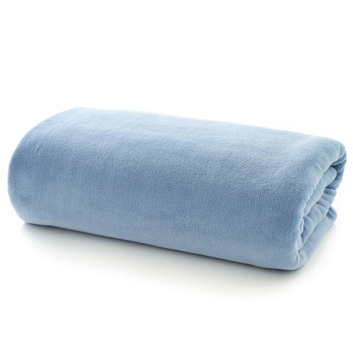 Luxury The Big One Ultra Soft Fleece Throw | Powder Blue