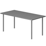 Garden Dining Table For 6 Person, 165 X 80 Cm