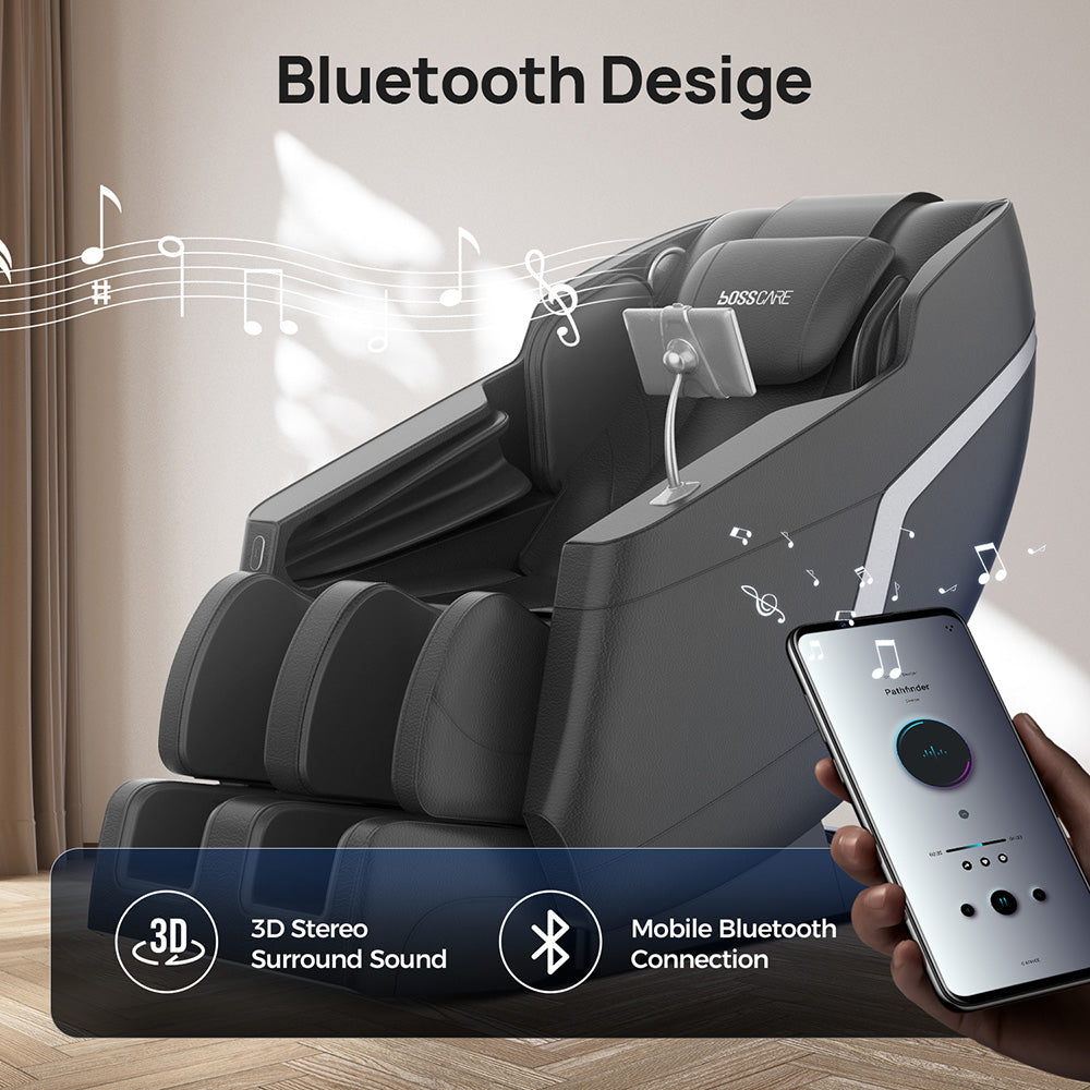 Zero Gravity Heated Full Body Massage Chair With Touch Screen Recliner With Back Heat, Foot Roller, Air Compression & Shiatsu For Home And Office
