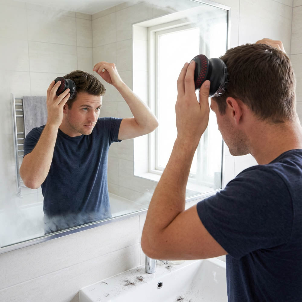 Home Barber Trimmer, 5 Cutting Guides, Rechargeable