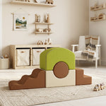 AIYAPLAY Toddlers Climbing Toys, 5-piece Foam Climbing Blocks For Crawling