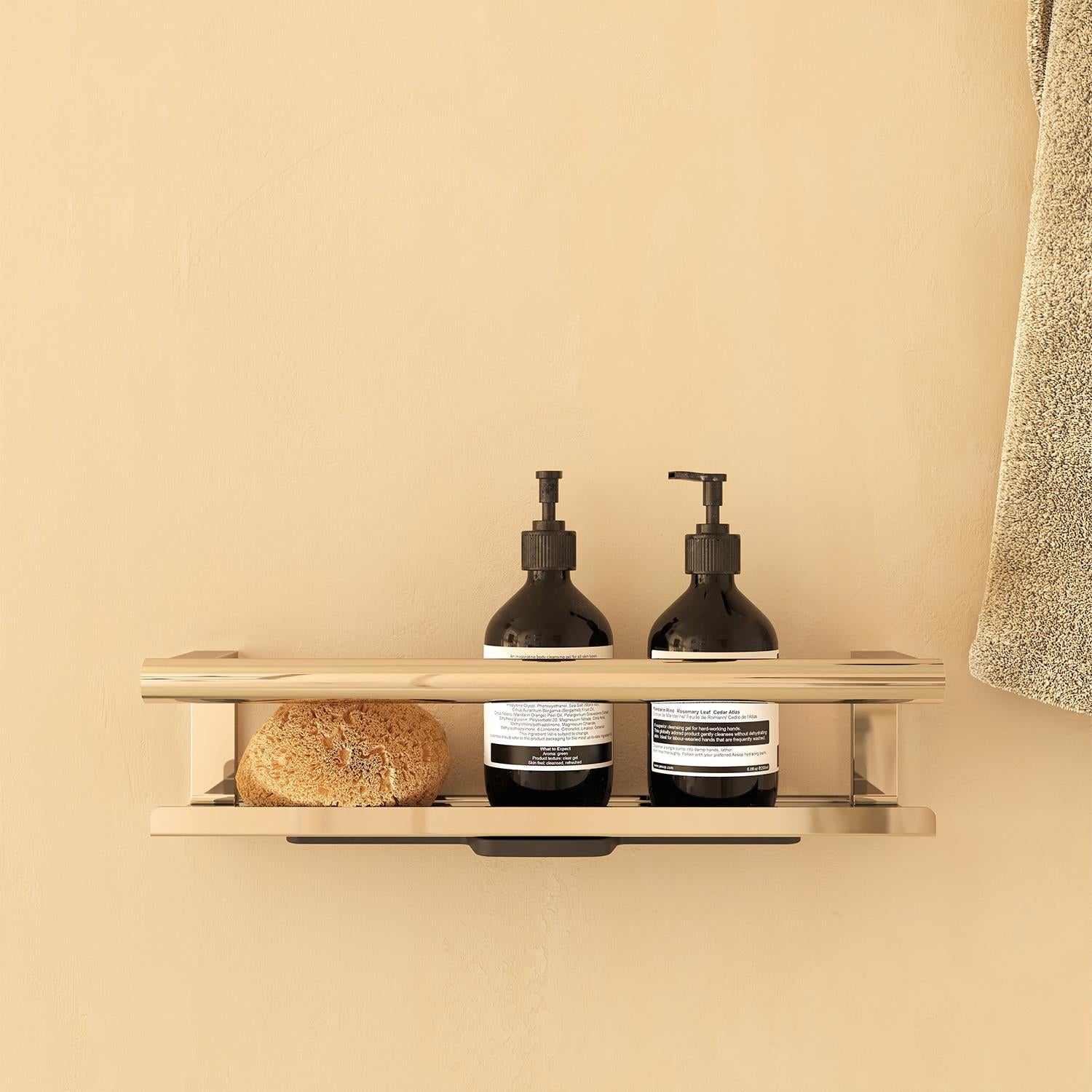 Bathroom Shelf, Bathroom Organizer, Chrome , Architect S+ Collection