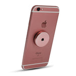 Lightweight Round Universal Magnetic Phone Holder Rose Gold