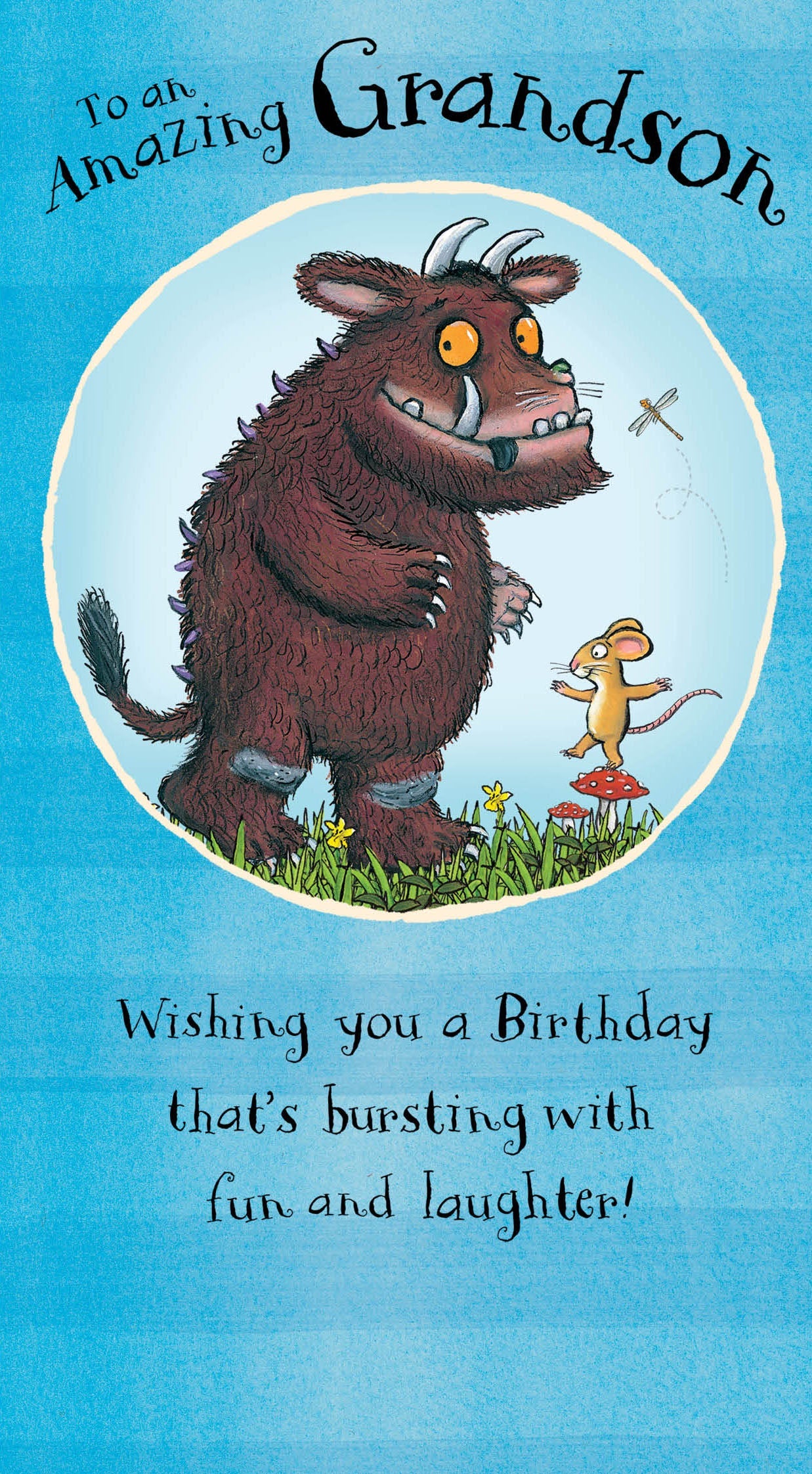 The Gruffalo Grandson Birthday Card Official Product