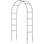 Outdoor Garden Arch, Metal Garden Arbor For Climbing Plants