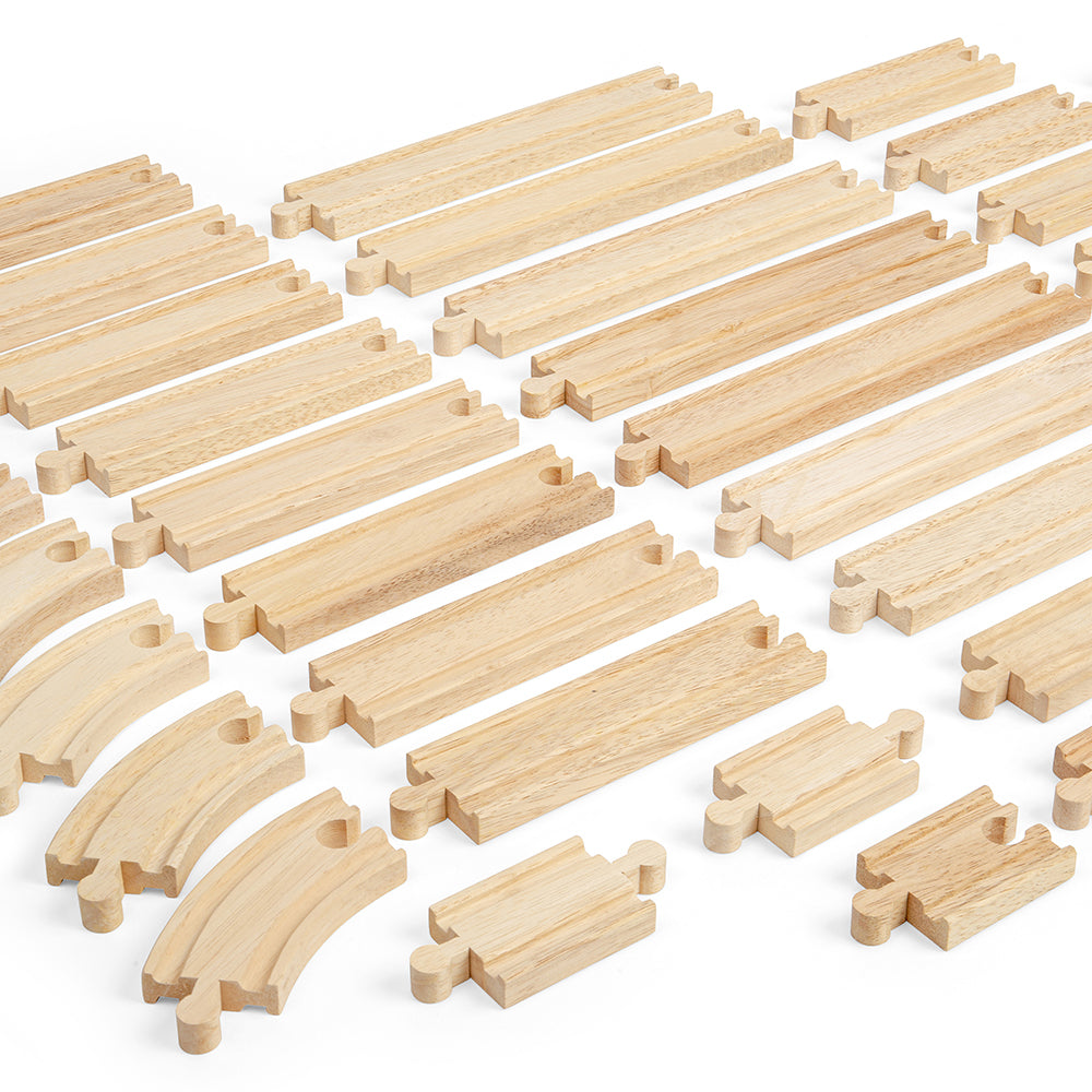 48 Piece Curves and Straights Track Bundle