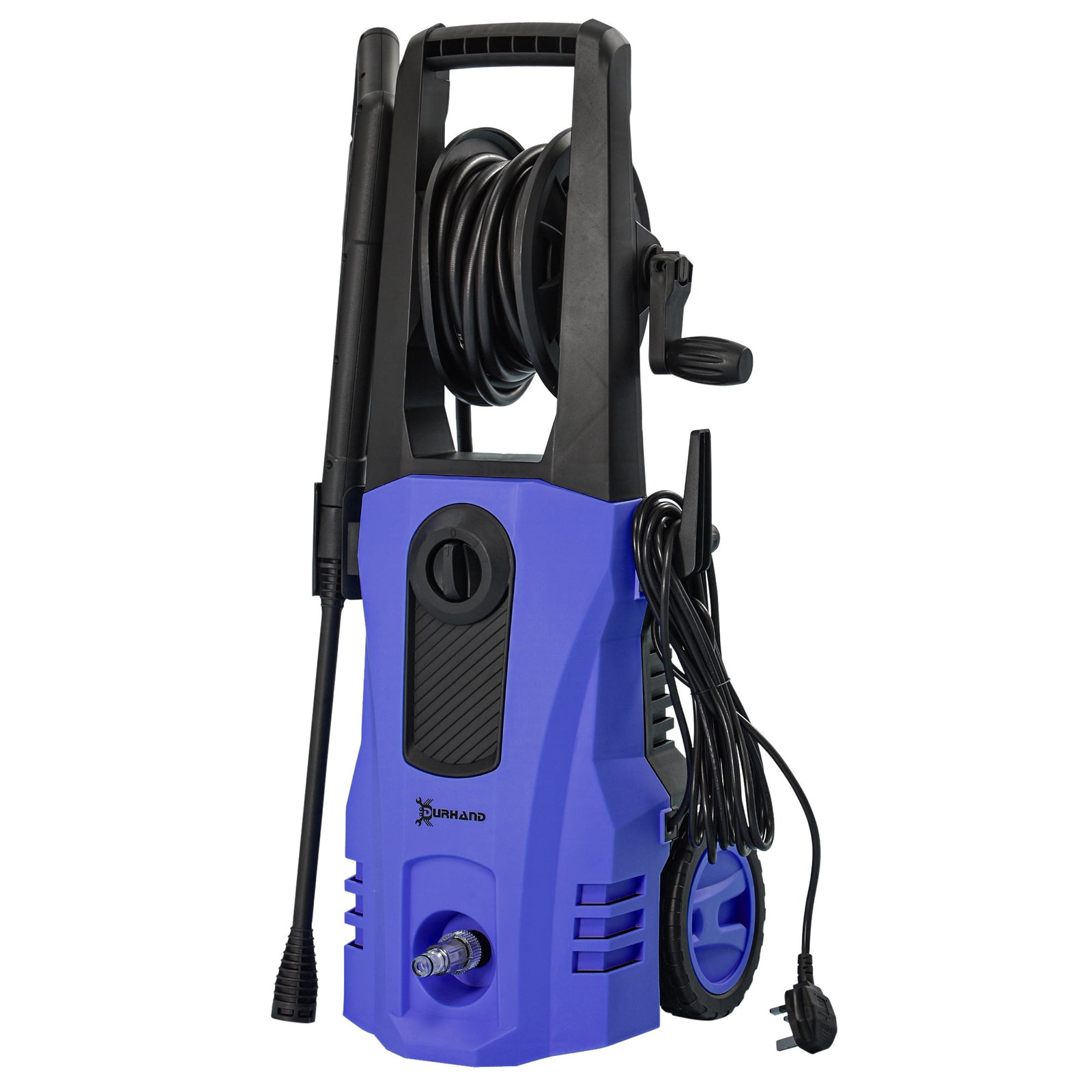 1800w High Pressure Washer, 150 Bar, 510 L/h, 6m Hose | Blue
