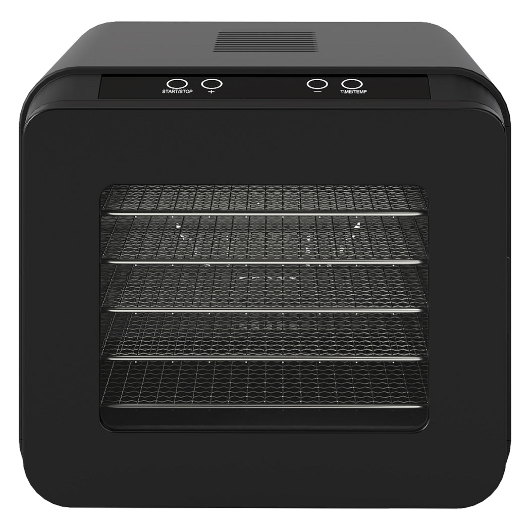 Spector Electric Food Dehydrator 6 Stainless Steel Trays Touch Control 72h Timer