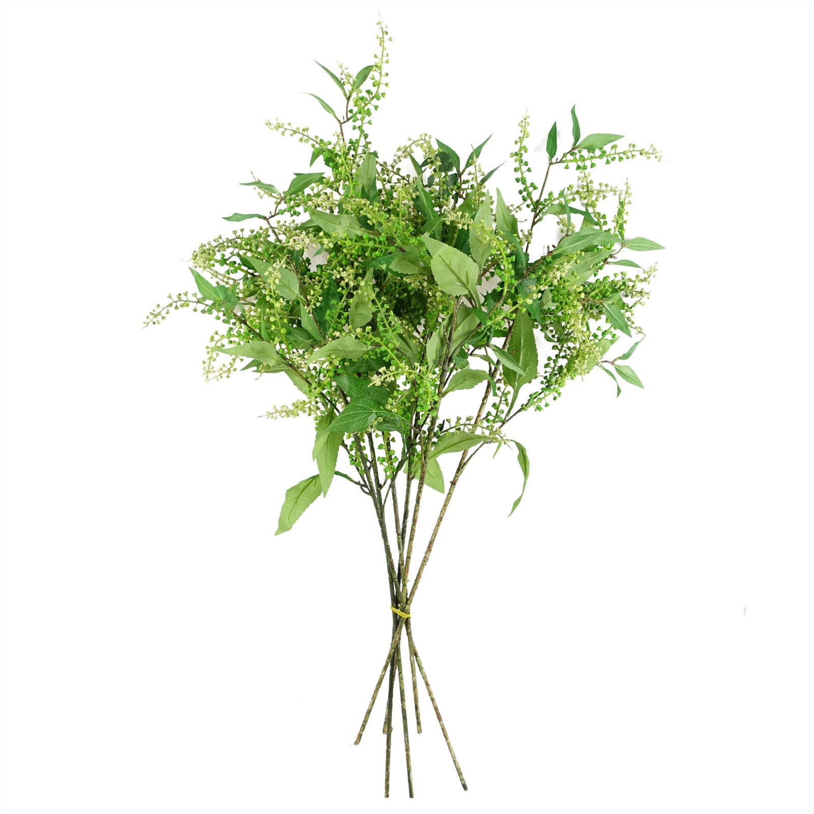 Pack Of 6 X 85cm Artificial Green Foliage Spray