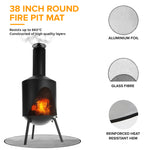 38" Round Fire Mat