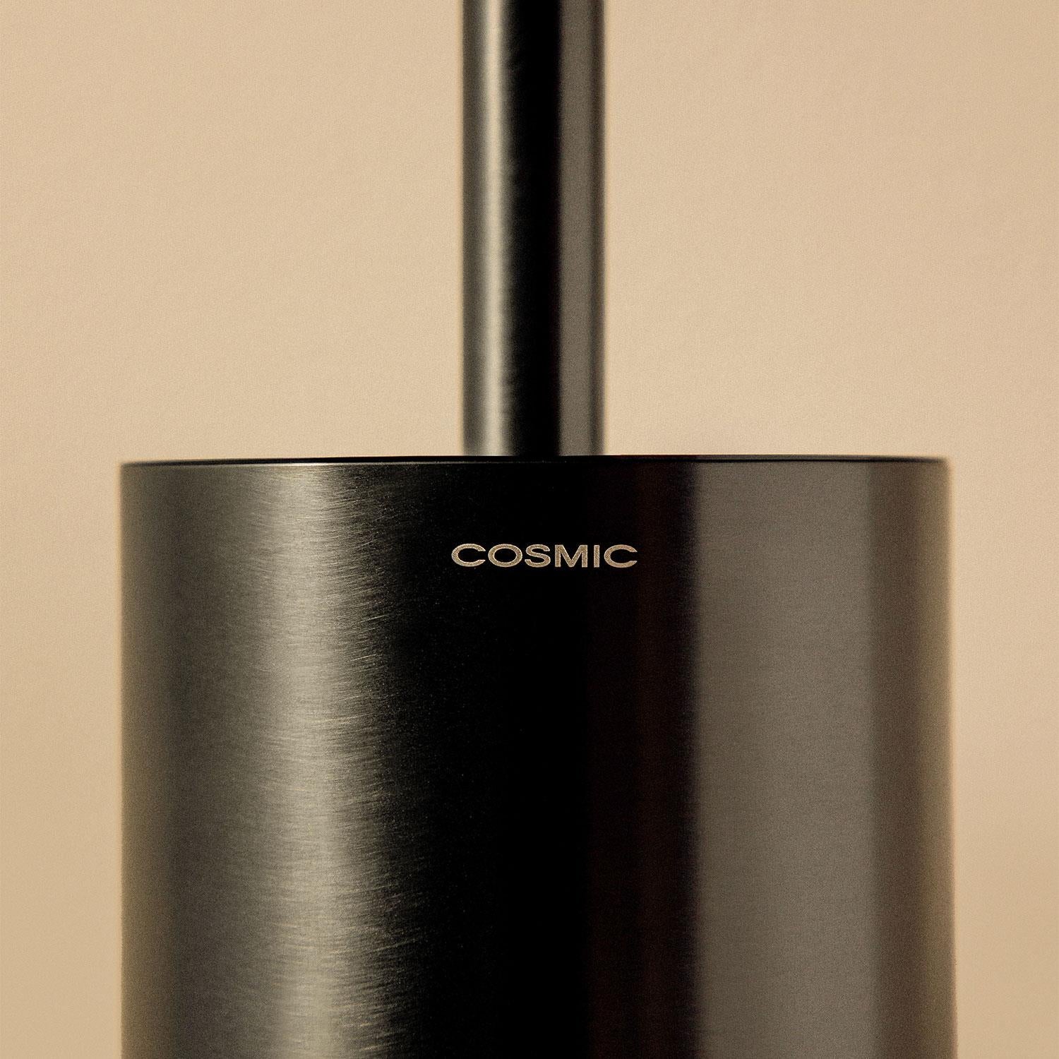 Toilet Brush, Wall-mounted, Matt Black, Architect S+ Collection