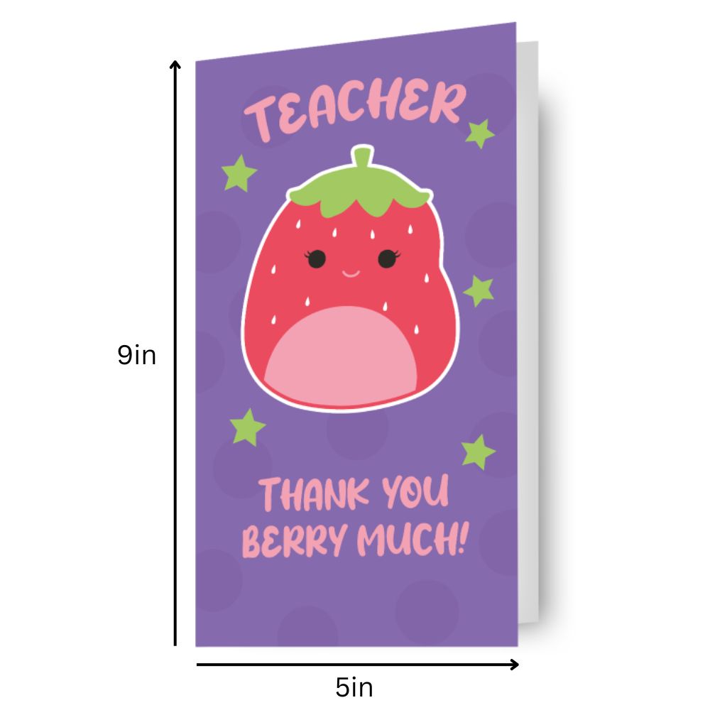 Thank You Teacher Card Official Product