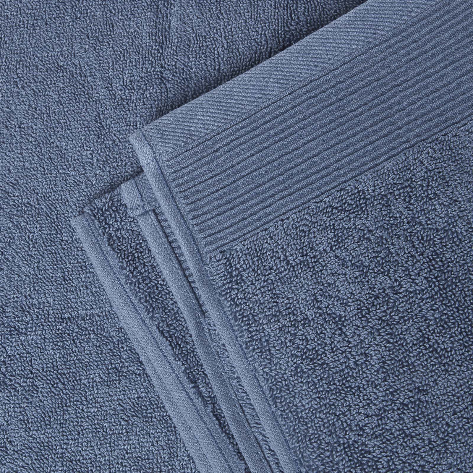 100% Combed Egyptian Cotton 700 Gsm Towels | Face Towel | Denim Blue