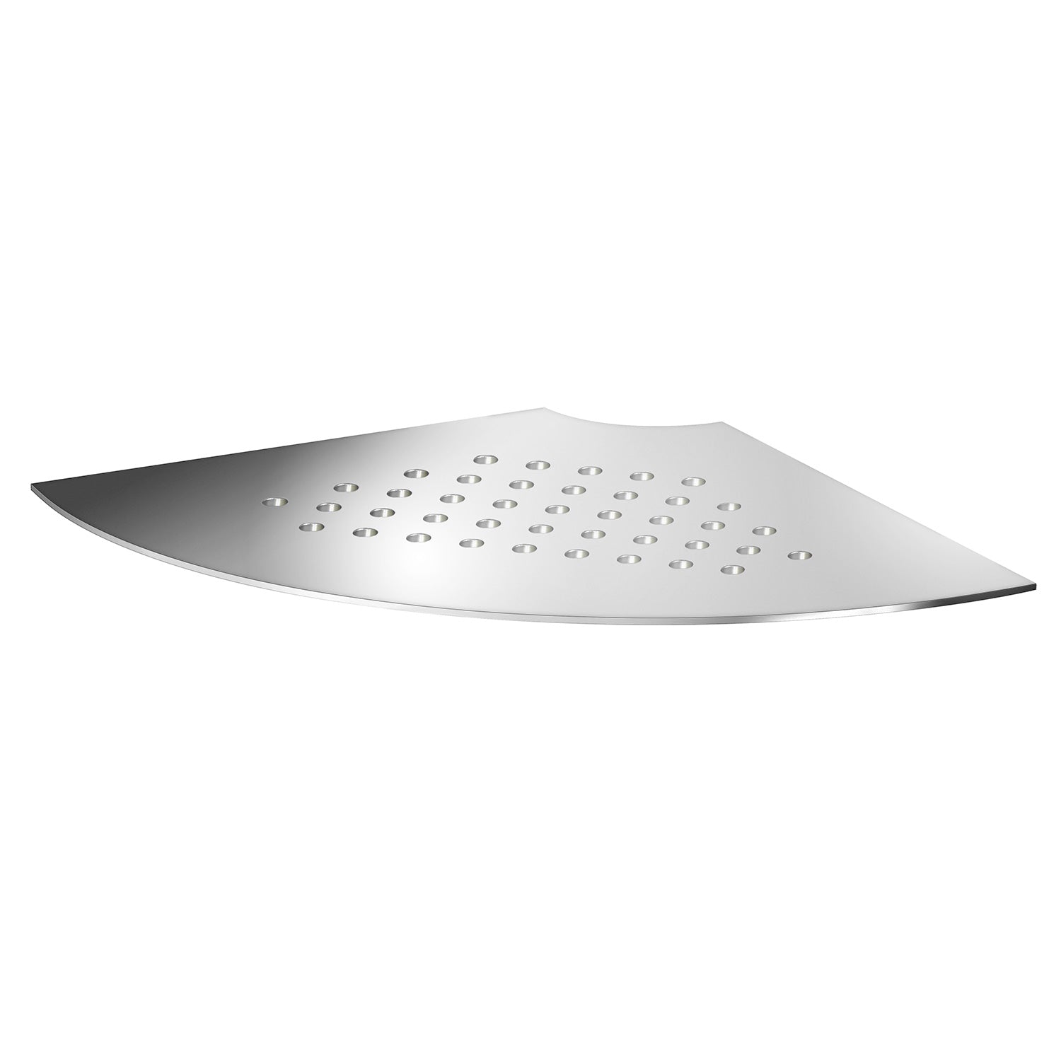 Bathroom Shower Grout Line Corner Shelf - Holes Design | Polished Stainless Steel