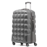 Large 29" Hard Shell Bubble Design Check-in Suitcase Hold Luggage Bag 20kg+ | Large | Anthracite