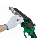 6 Inch & 8 Inch Portable Cordless Electric Chainsaw With 2 Batteries