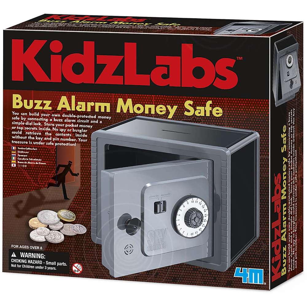 Kidzlabs - Buzz Alarm Money Safe