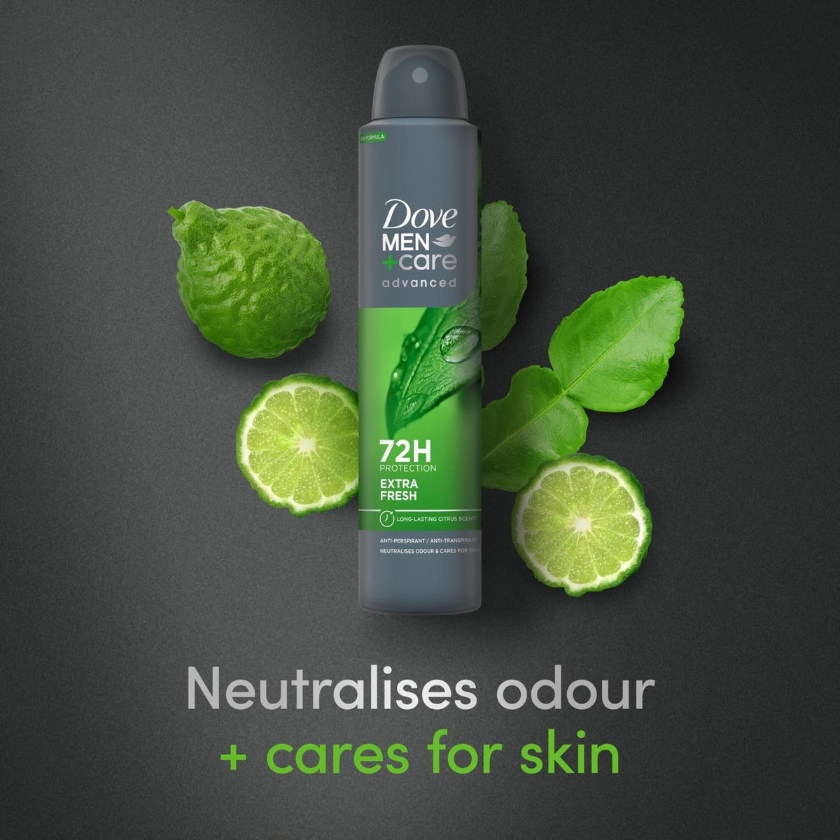 Men+care Antiperspirant Advanced Extra Fresh 72h Protect Deo, 200ml | Set of 30