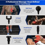 Dyzi Mini Massage Gun Deep Tissue Portable 6 Speeds Handheld Muscle Massager
