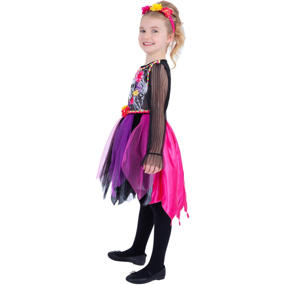 Day Of The Dead Pom-pom Costume | Small