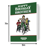 Brother Birthday Card Official Product