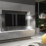 Panorama Wall Tv Unit | Grey
