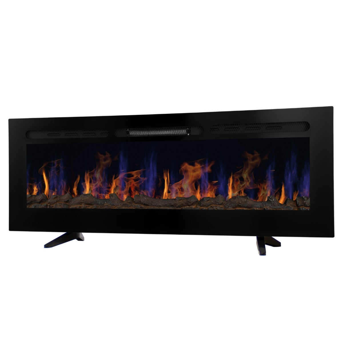 Electric Inset Fireplace | 60” | Black
