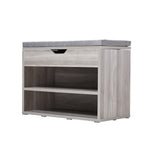 Breeins 3-tier Shoe Storage Bench With Cushioned Seat & Anti-tip Kit