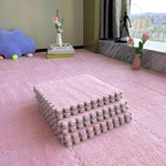 12pcs Interlocking Foam Play Mats For Kids – Soft, 30cm X 30cm Puzzle Floor Tiles | Pink