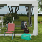 Party Tent Waterproof Garden Gazebo Canopy Cover Shade | White