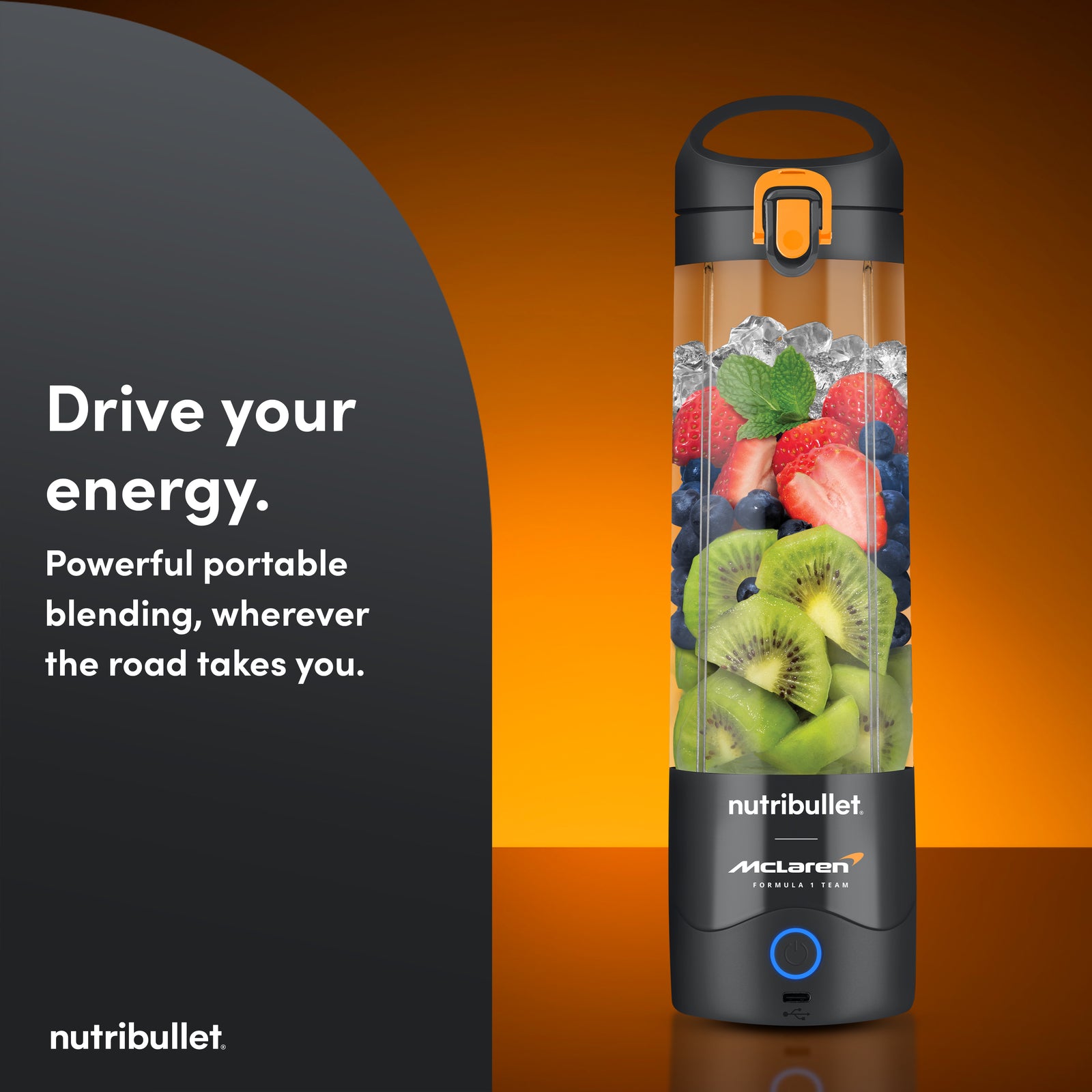 x McLaren F1 Team Portable Blender | Graphite