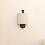 Vertical Paper Holder Matt Black Architect Sp