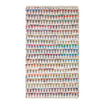 Handwoven Multi Coloured 100% Cotton Diamond Chindi Rug | 150cm x 220cm | Multi Colour