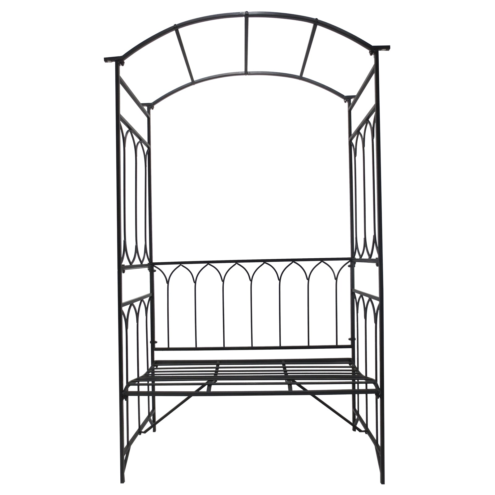 Garden Arbour Bench Plant Climbing Support Trellis