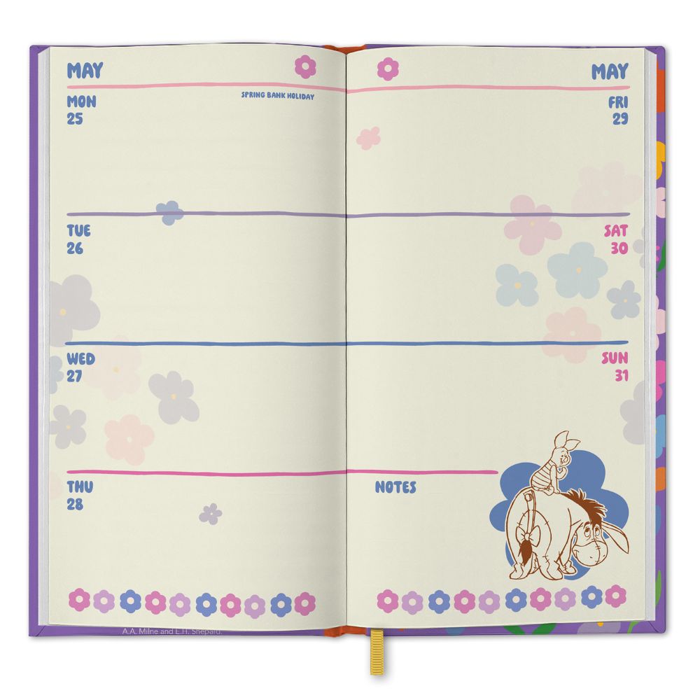 Eeyore 2026 Slim Diary Official Product