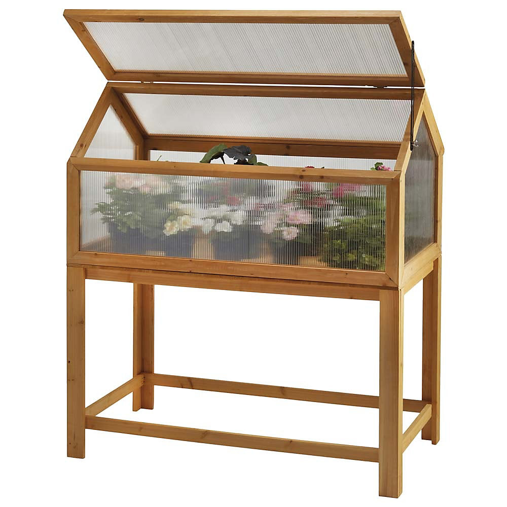 Raised Wooden Cold Frame