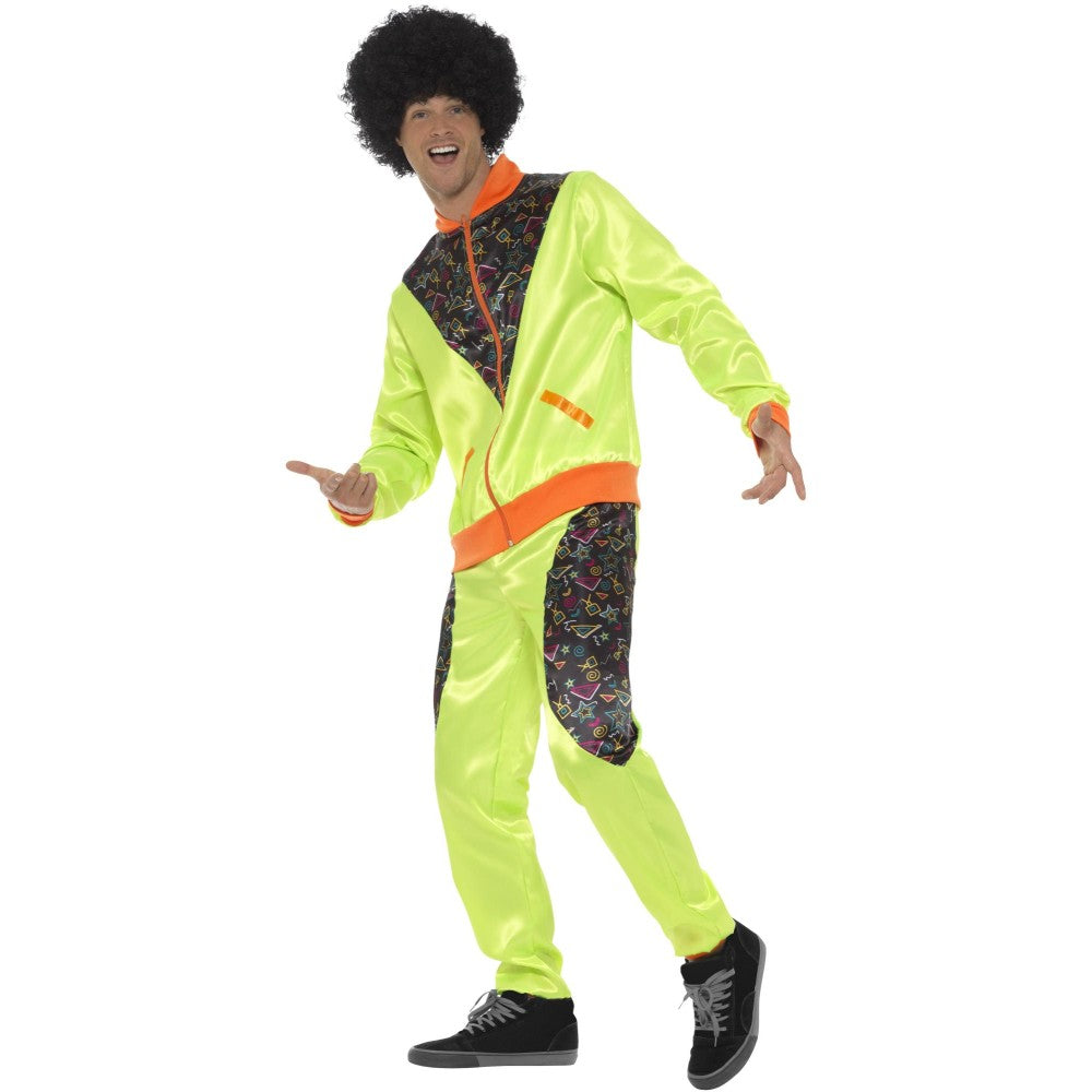 Retro Shell Suit Costume, Mens | XL