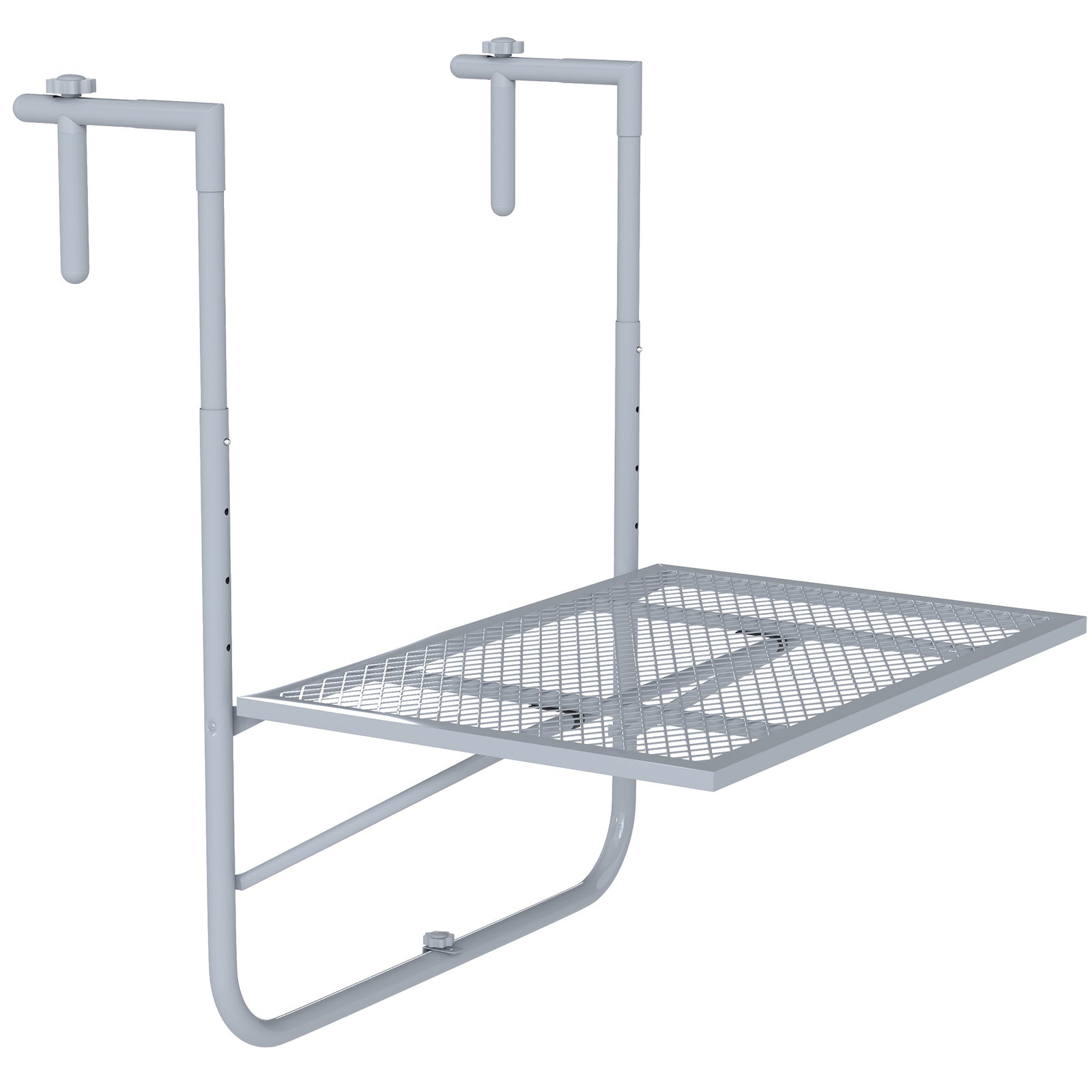 Balcony Hanging Table Wall Mount Adjustable Folding Desk